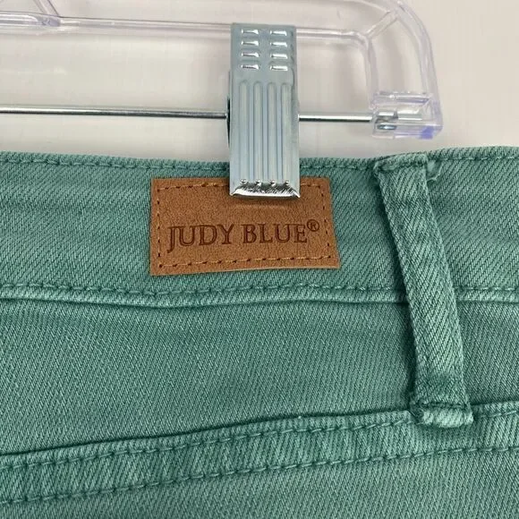 Judy Blue Women’s High Waist Wide Leg Jeans Tummy Control Top Size 15/32 Stretch - Picture 9 of 12